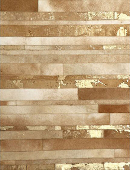 Hoover Cowhide Handwoven Rug | Size: 5' 7