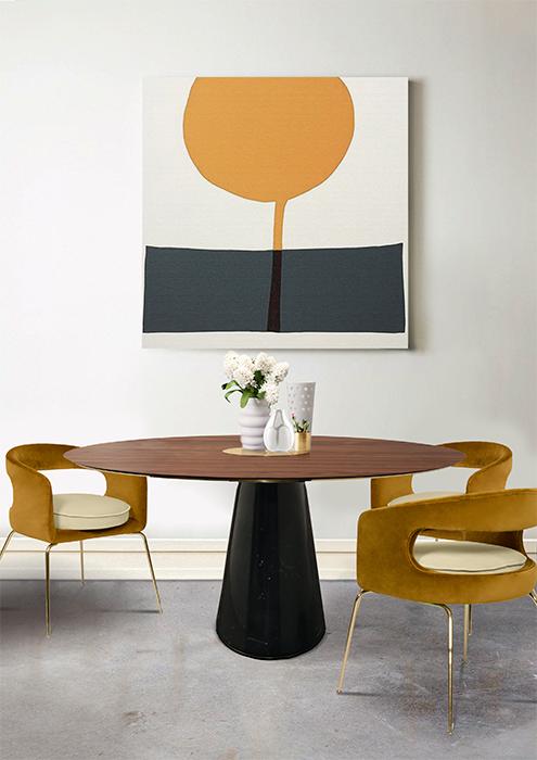 Bentley Round Dining Table - 2
