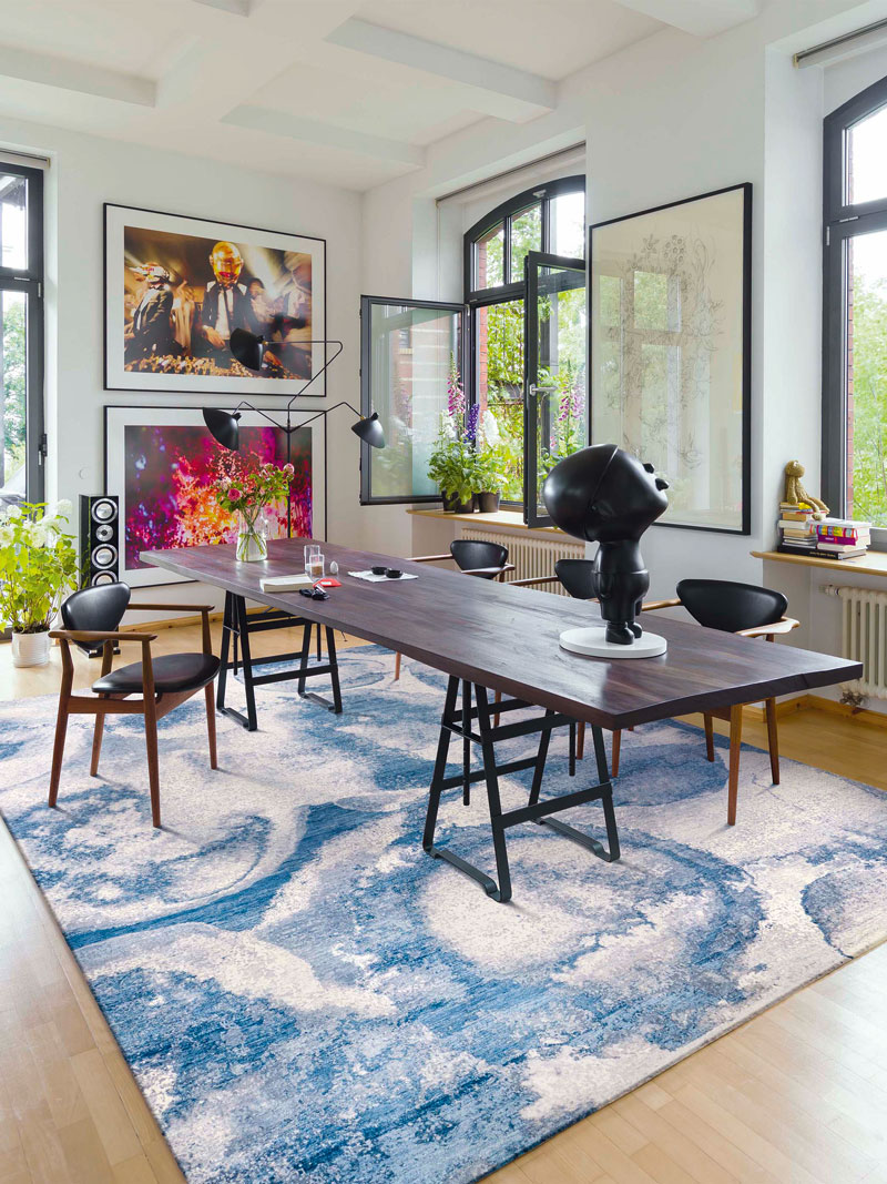 Splash Galileo Hand-Woven Rug