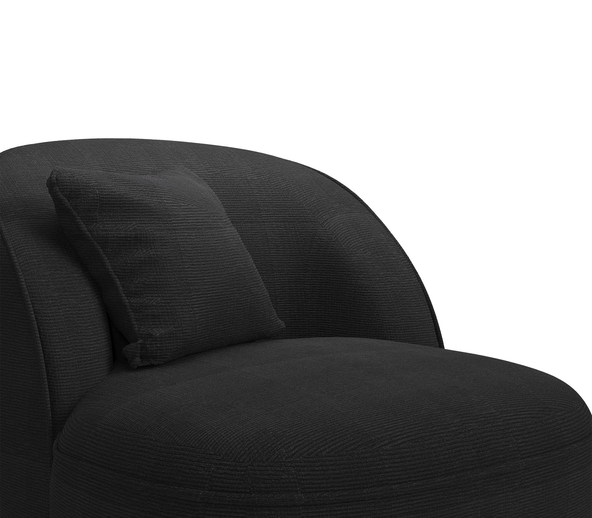 Angora II Baltic Black Armchair