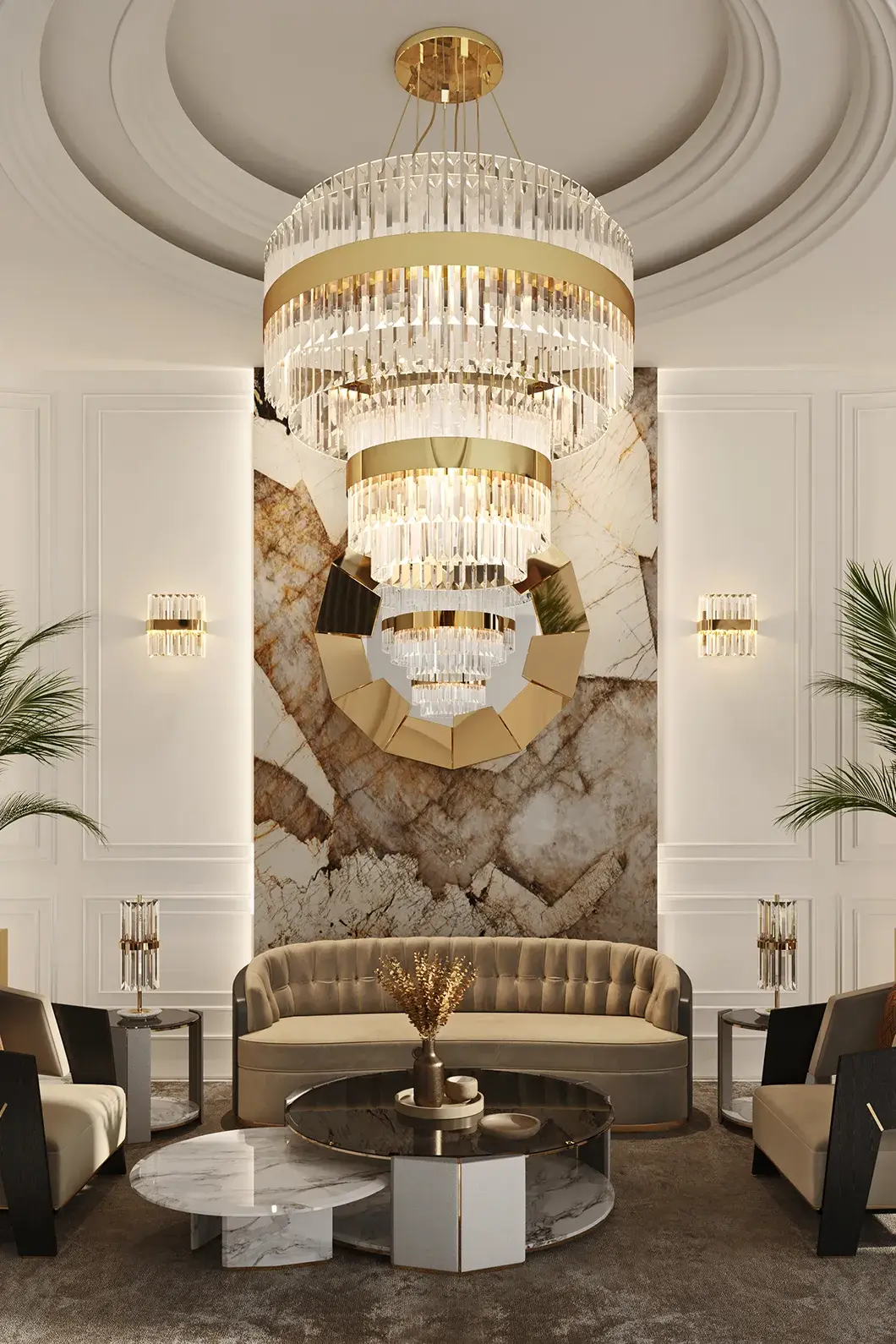 Freedom Round Chandelier