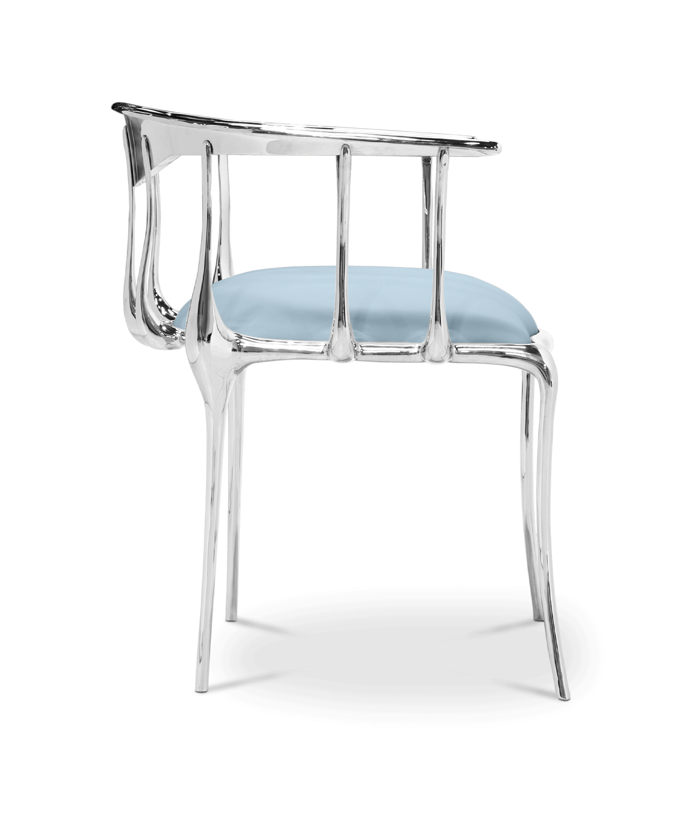 Silver Luxe Chair