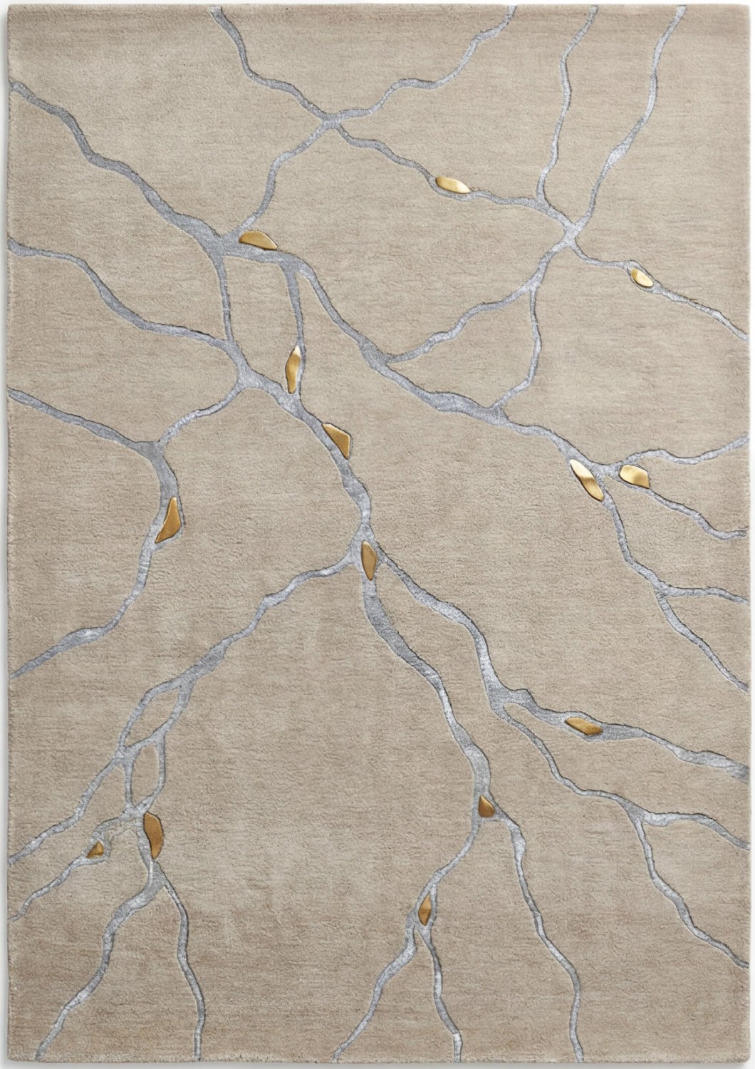 Quiet Veining Luxury Rug