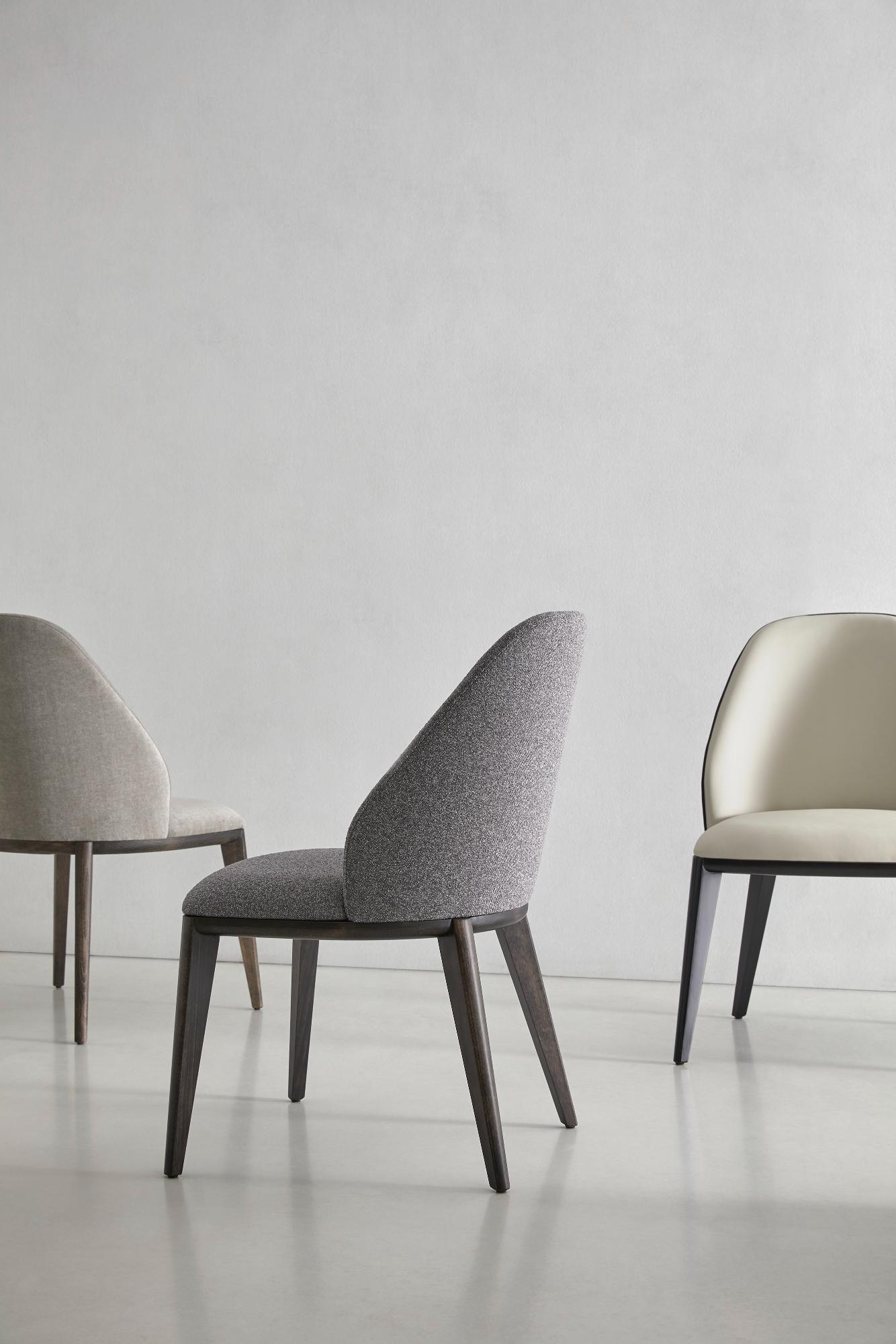 Atlas Grey Dining Chair - 1