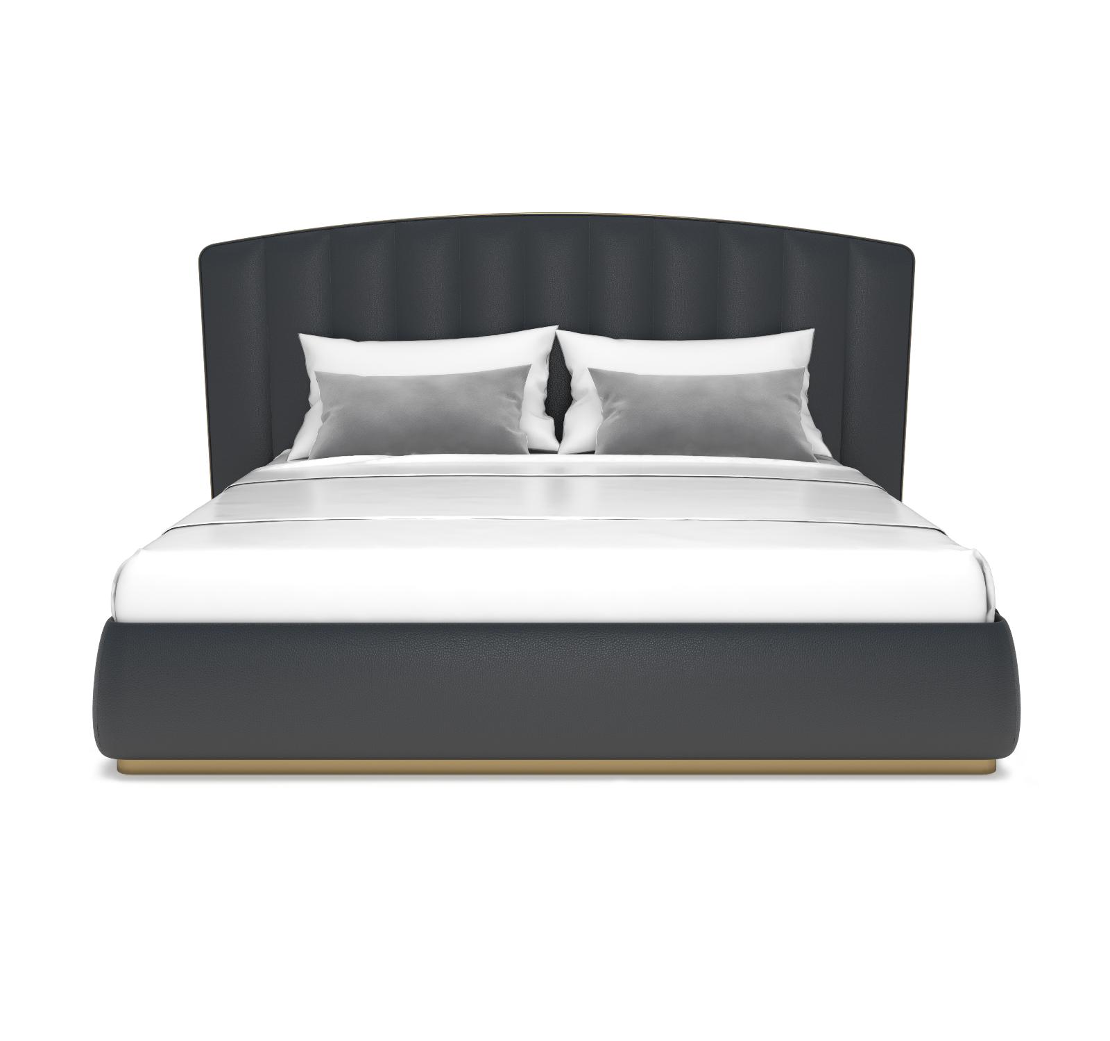 Vincent Bed with Headboard