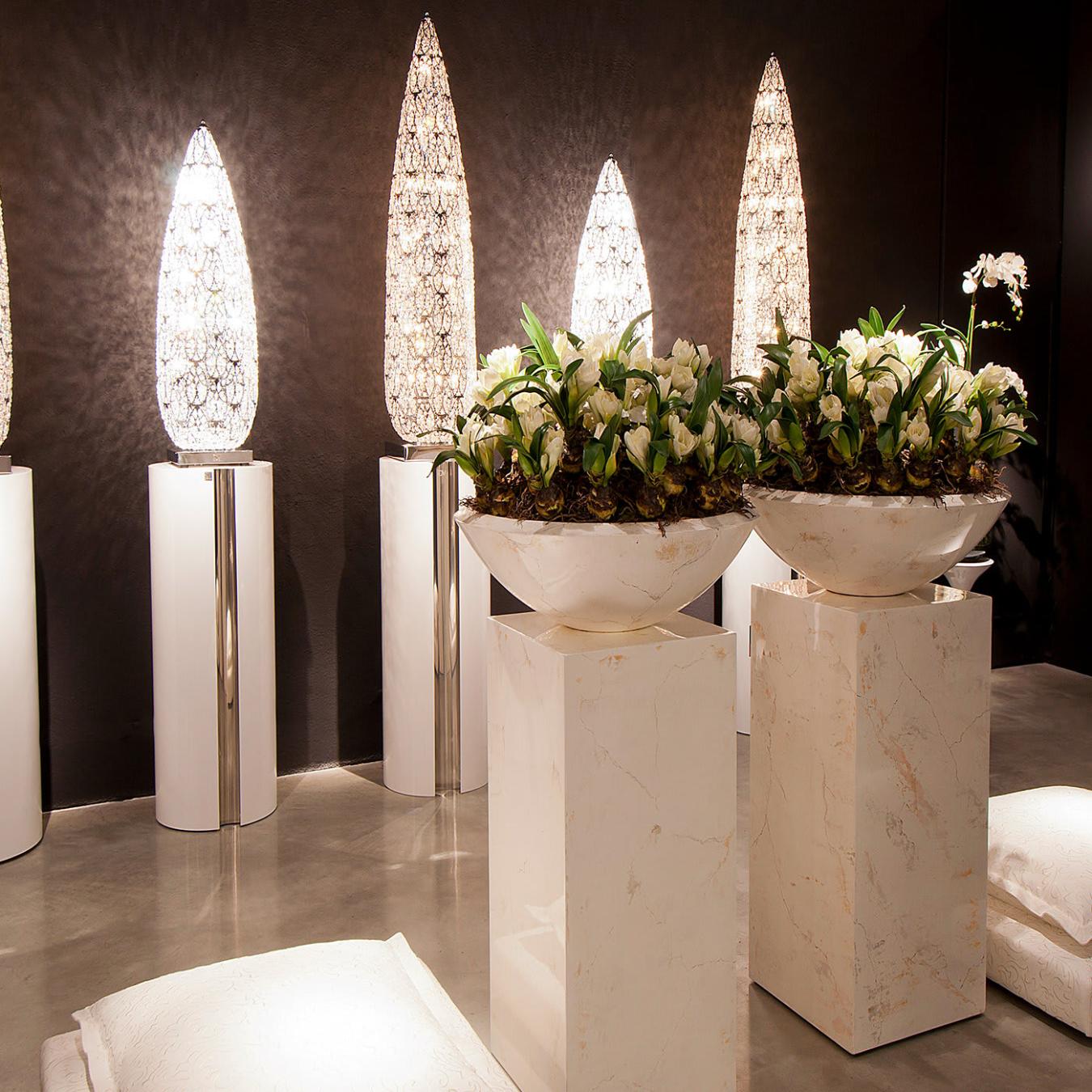 Arabesque Flame Table Lamp