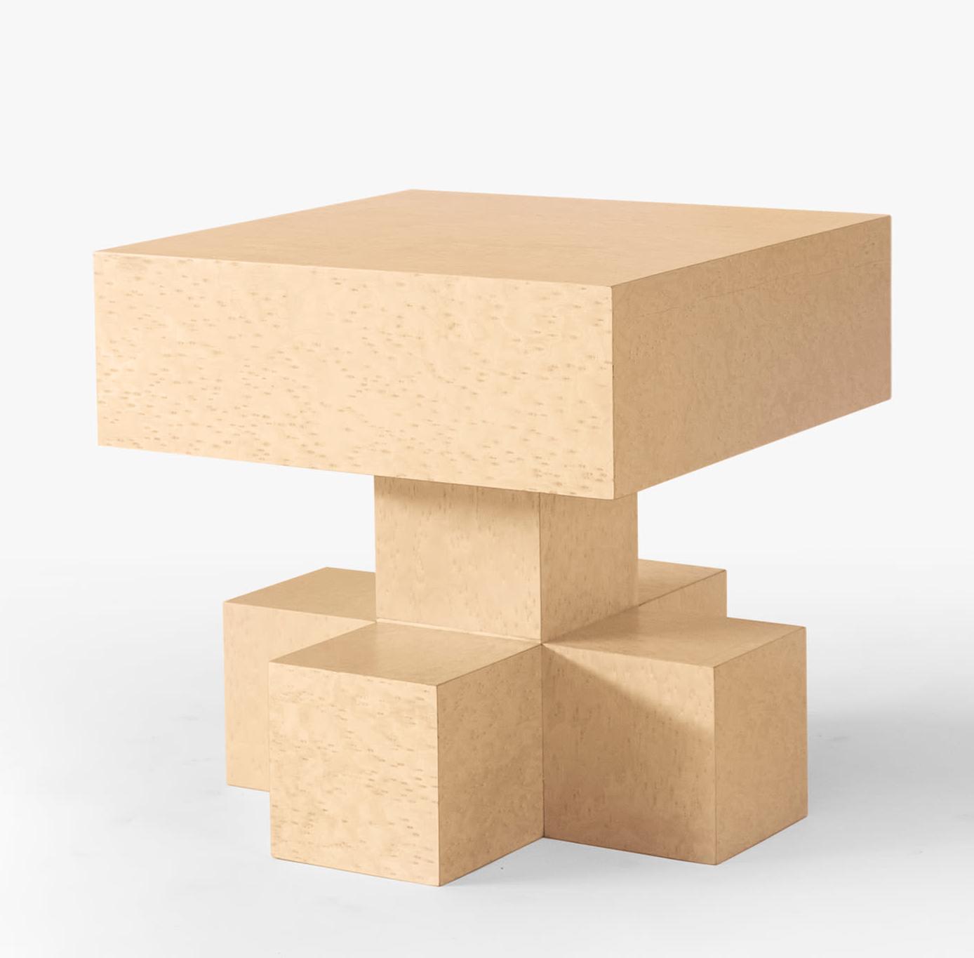 Contemporary Wooden Side Table