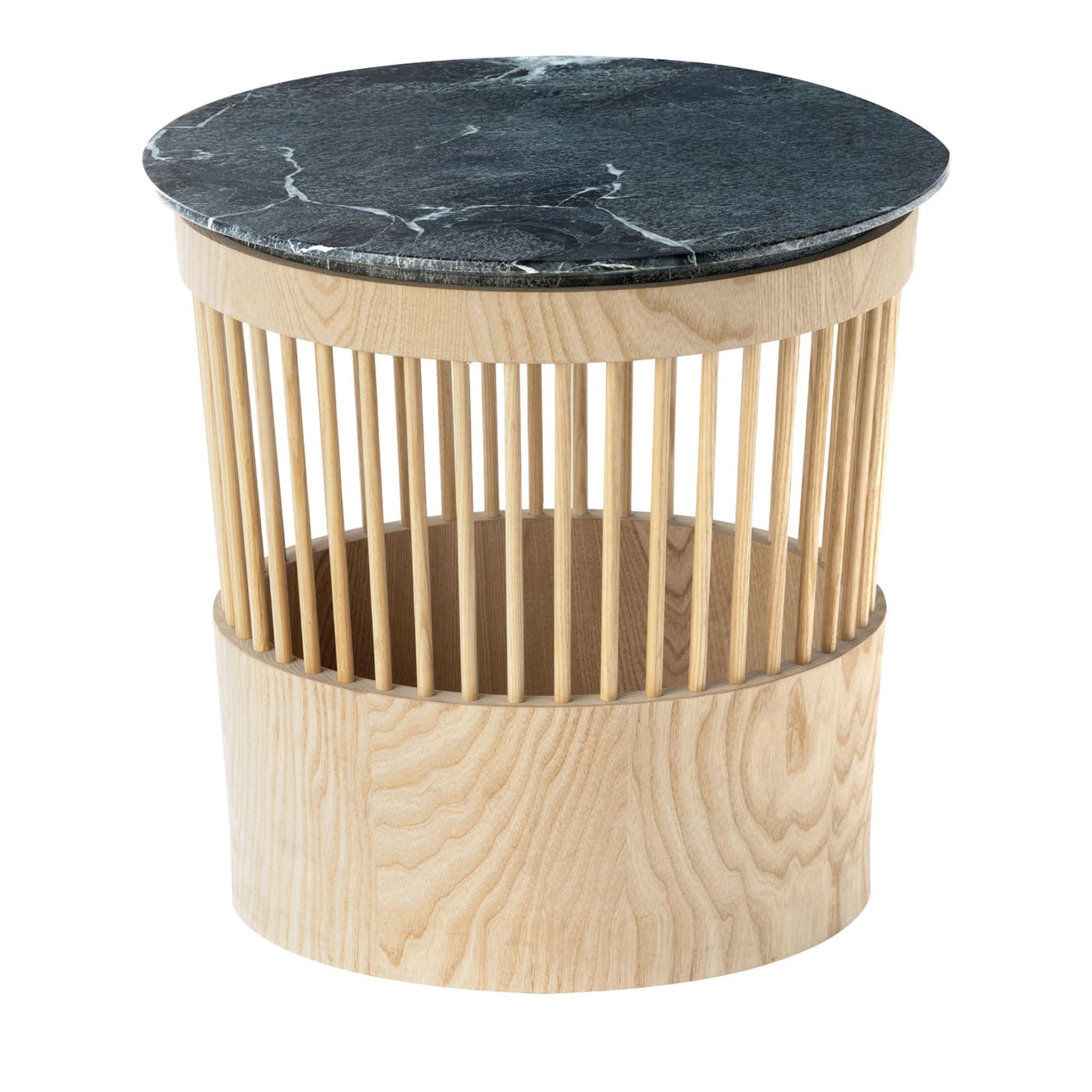 Canestro Green Marble Side Table