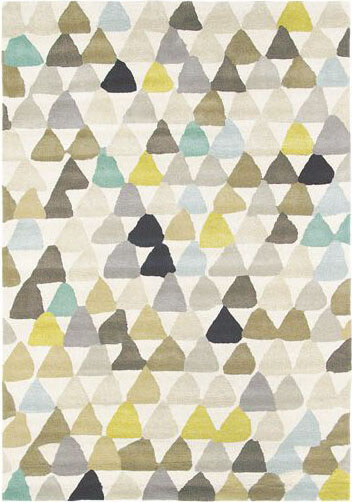 Triangles Hand-Tufted Rug