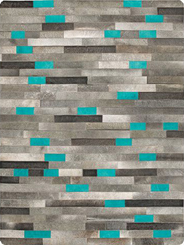 Ridgeville Cowhide Handwoven Rug