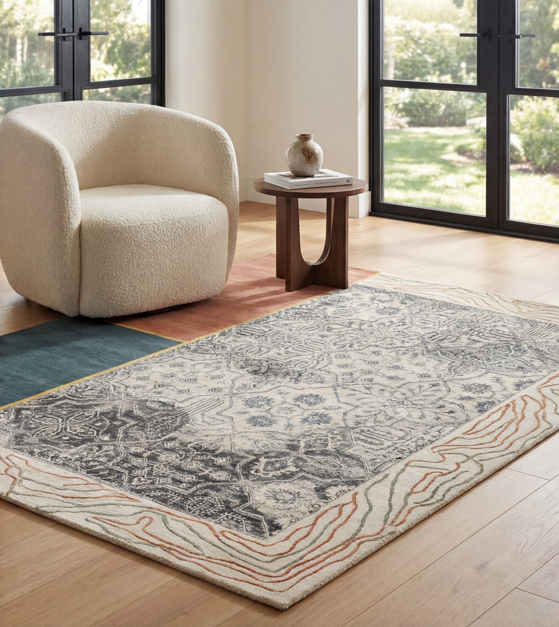 Heritage Panel Artisan Rug