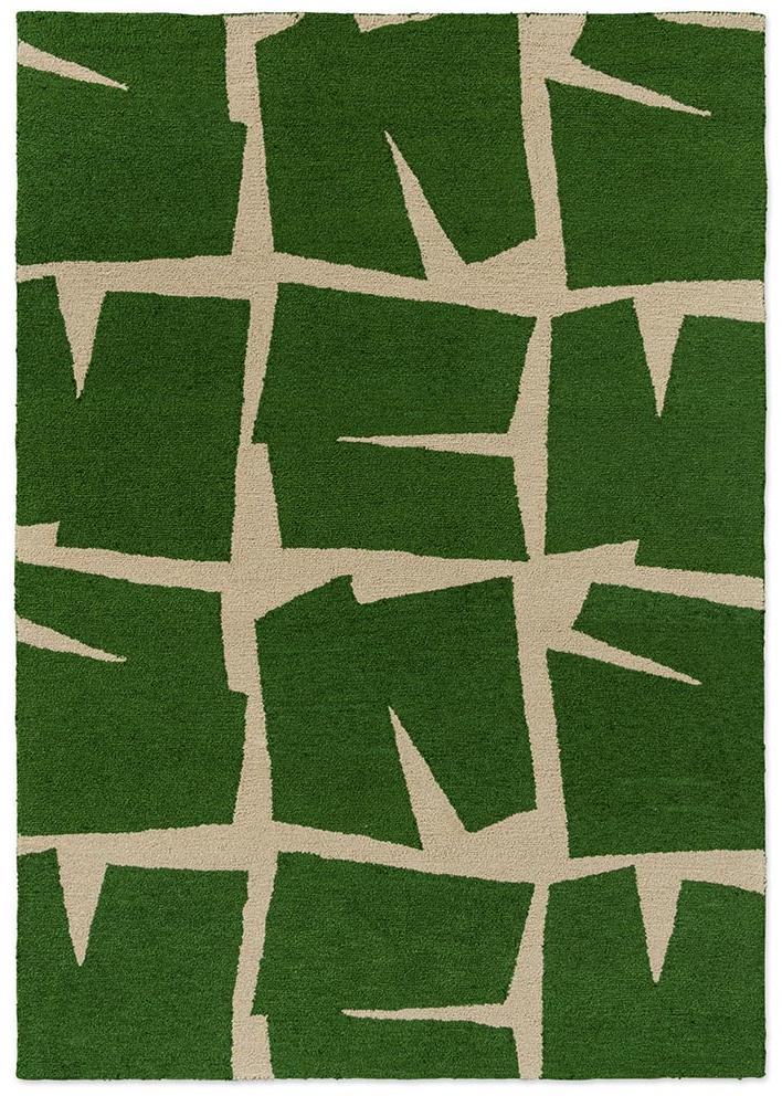 Green Desert Outdoor Rug | Size: 6' 7