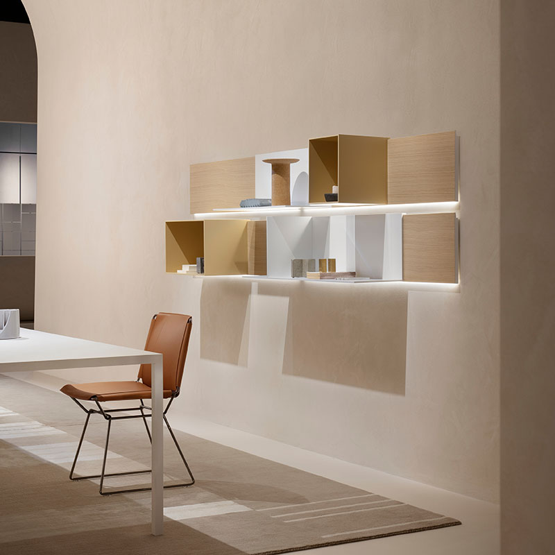 Pentagramma Italian Shelving System