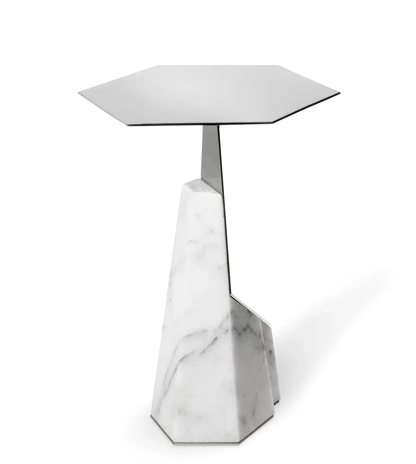 Halo Grey Side Table