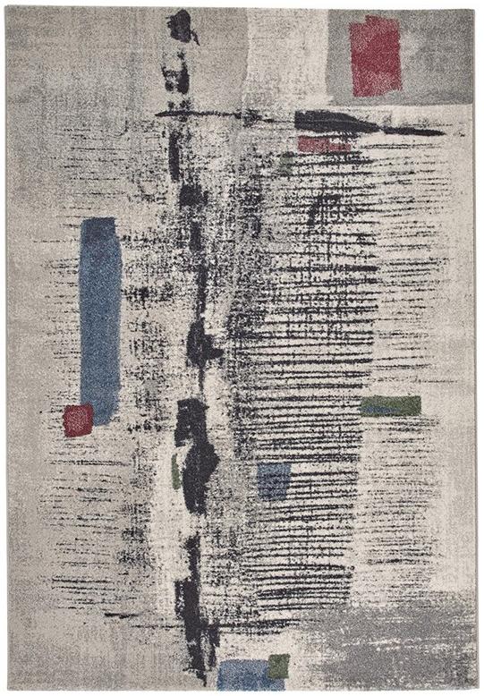 Abstract Machine Made Rug