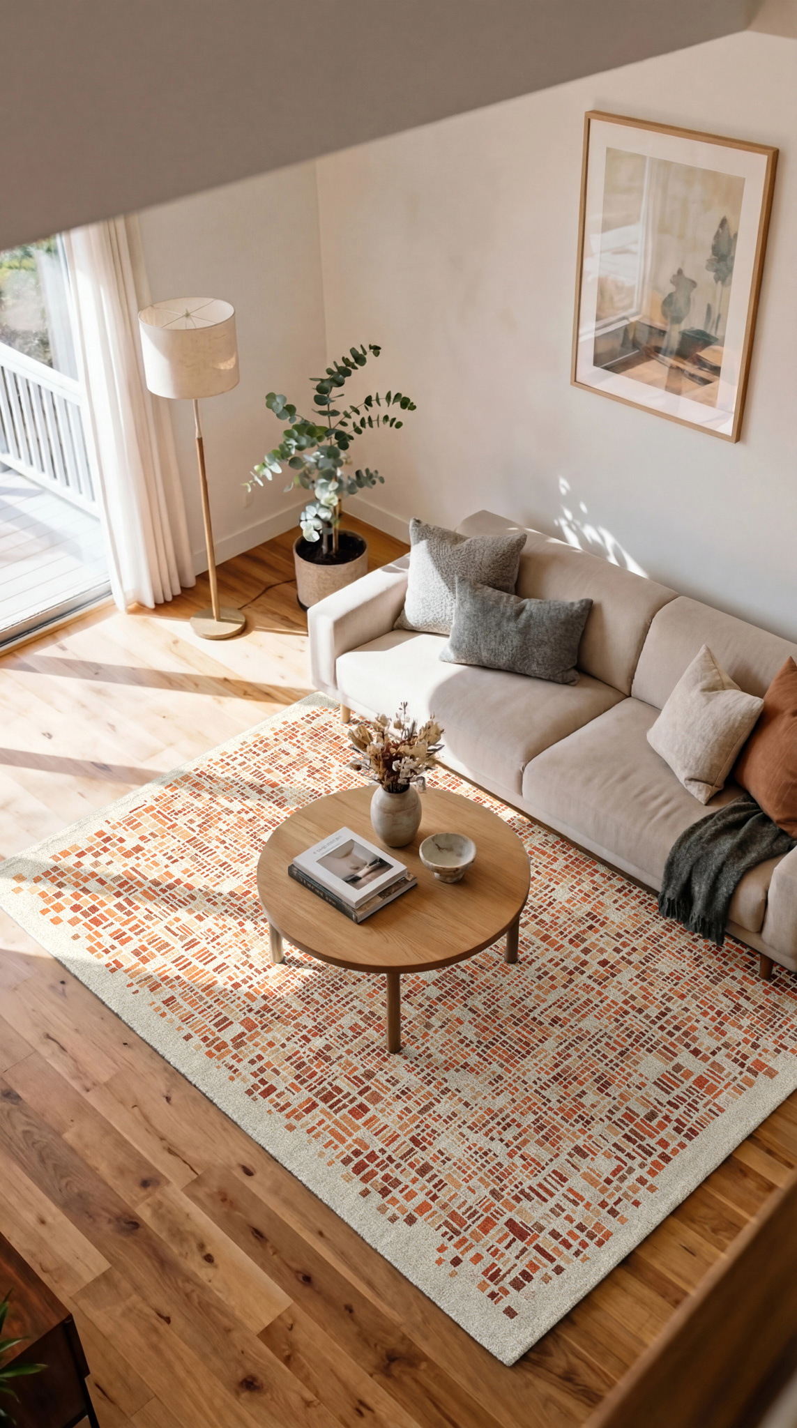 Pumpkin Rug