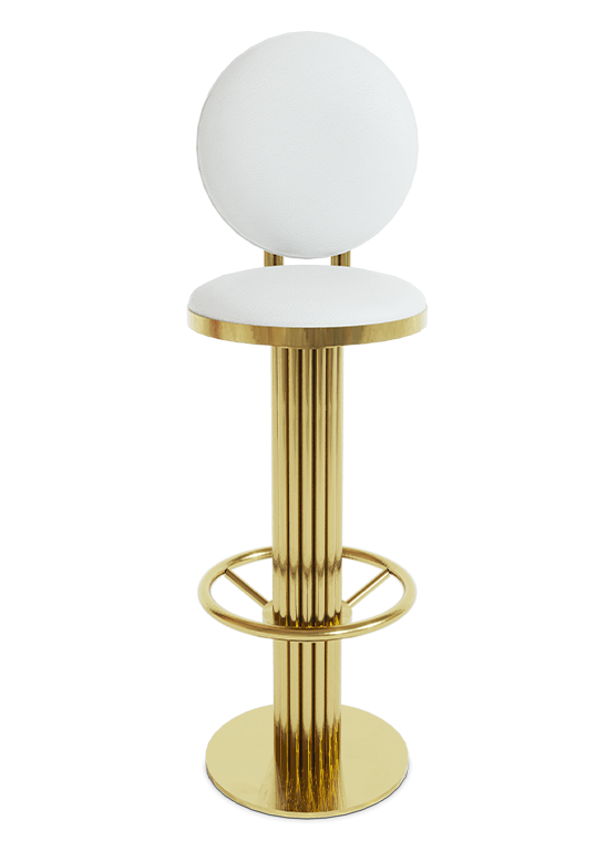 Keira Round Bar Stool