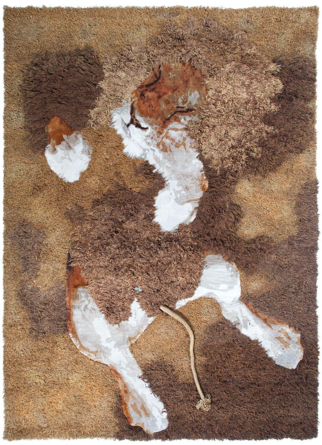 Lion Luxury Designer Handmade Rug