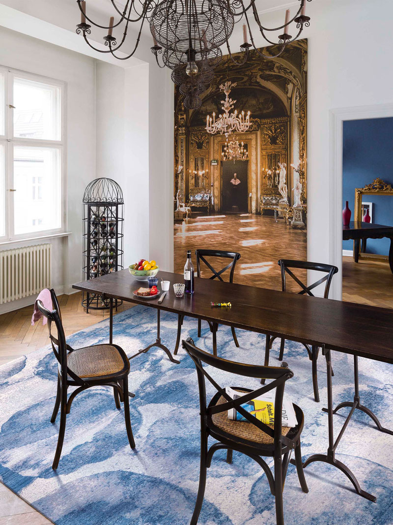 Splash Galileo Hand-Woven Rug