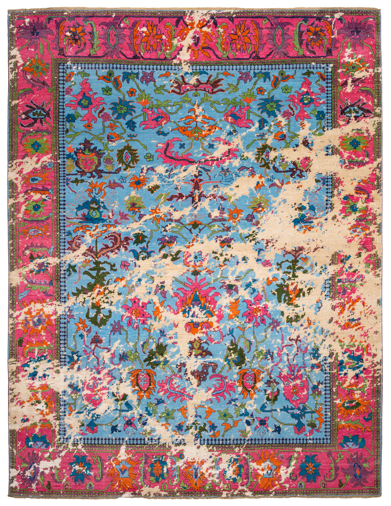 Sky Hand-Knotted Rug