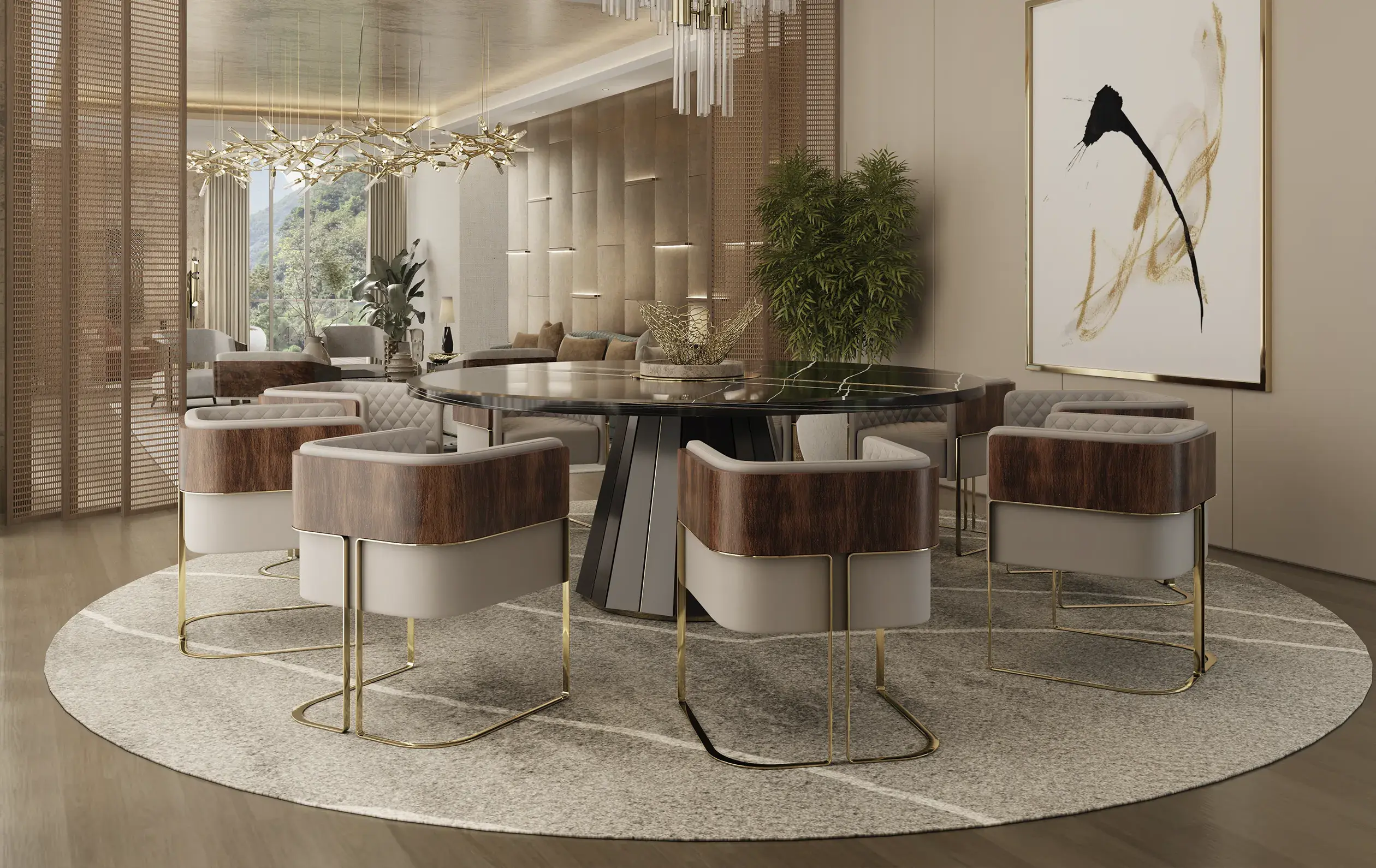 Radiance Dining Table - 3