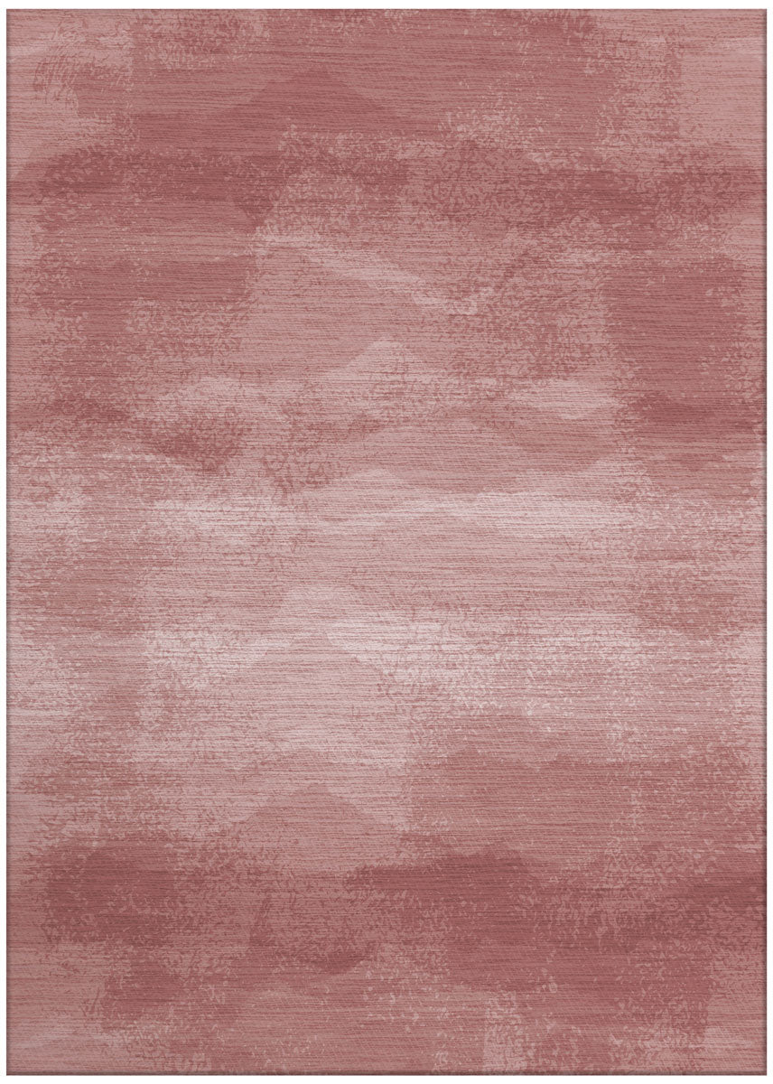 Red Waves Flatwoven Rug ☞ Size: 1' 10" x 2' 9" (55 x 85 cm)