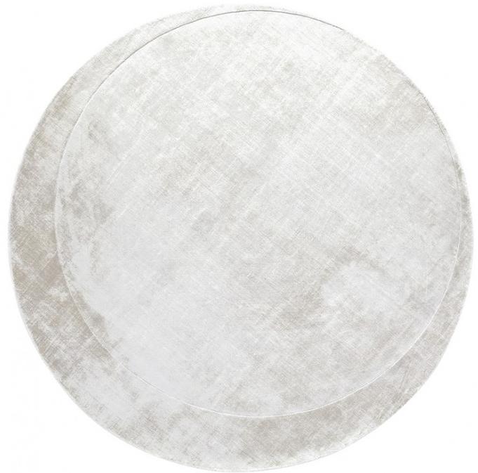 Luna Sand Round Hand-Woven Rug