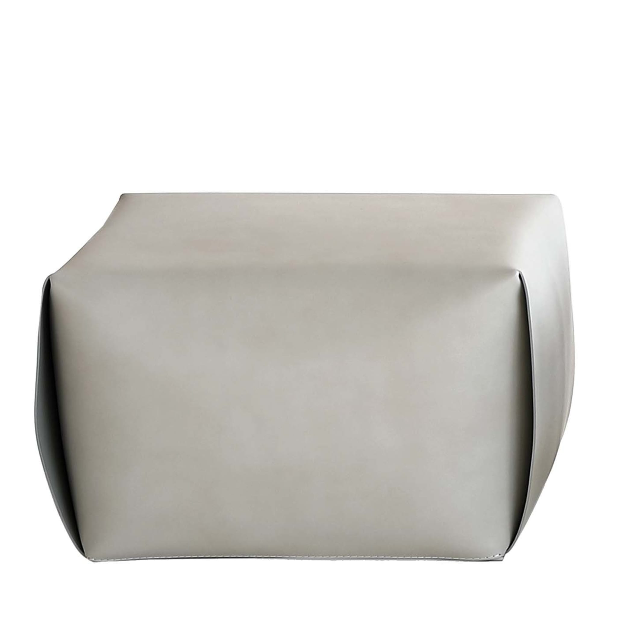 Bao Leather Pouf