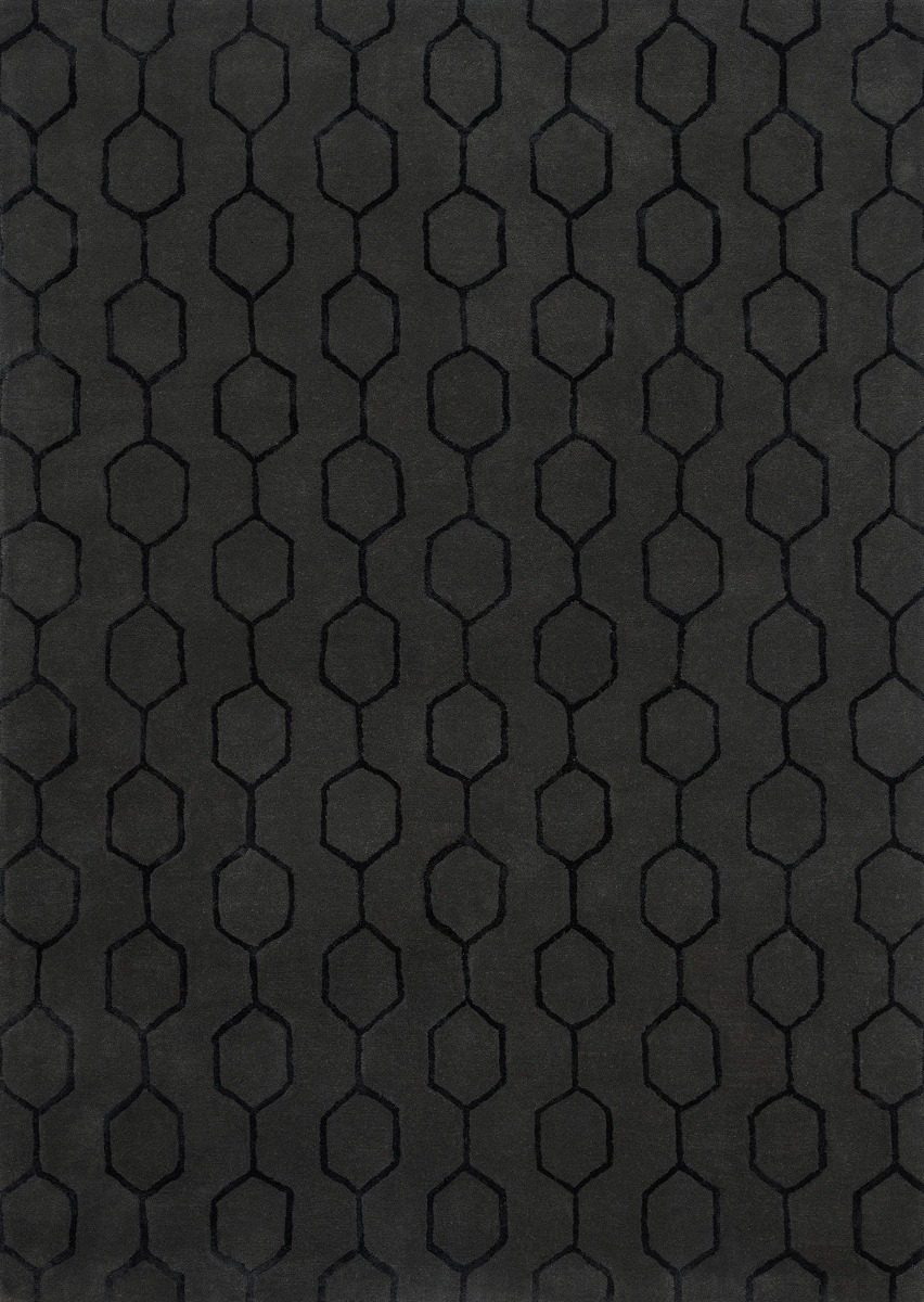 Geometric Noir Rug