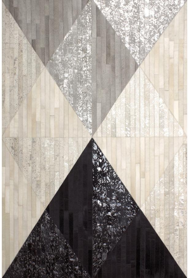 Marshall Cowhide Handwoven Rug | Size: 6' 7