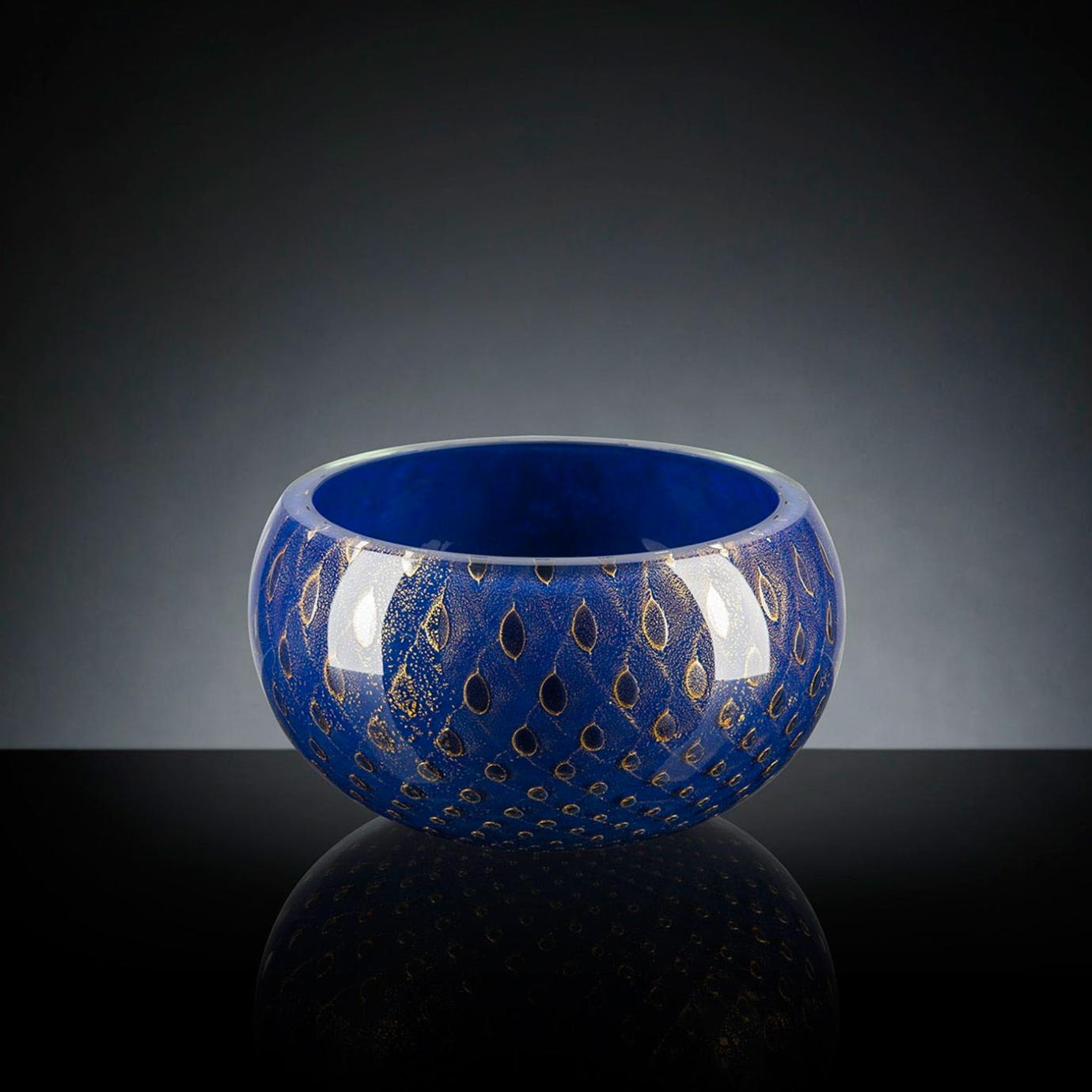 Mocenigo Blue Gold Bowl