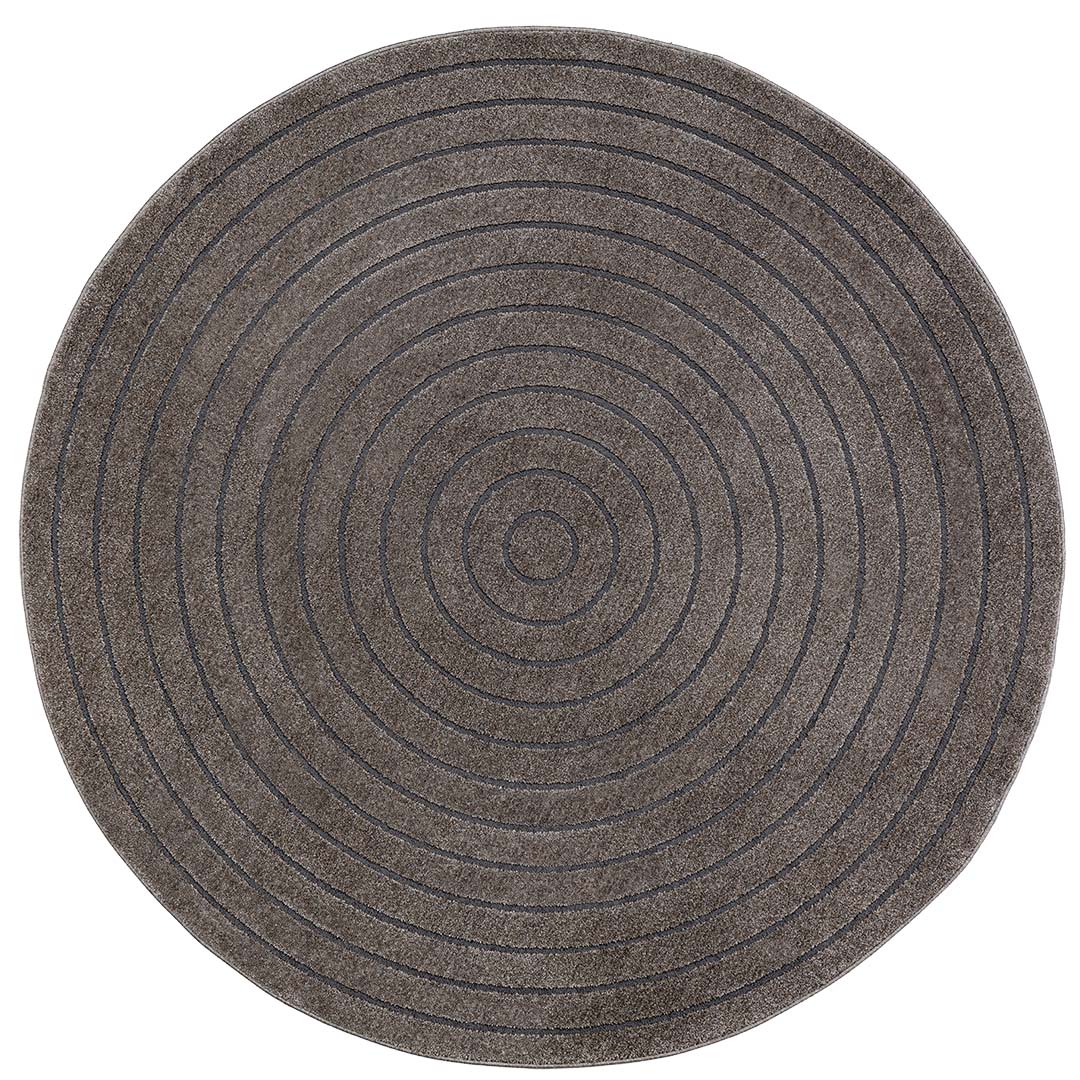 Cortina Round Taupe Rug