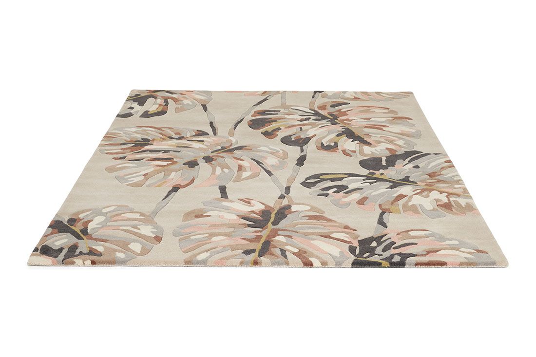 Coonut Leaves Blush Rug