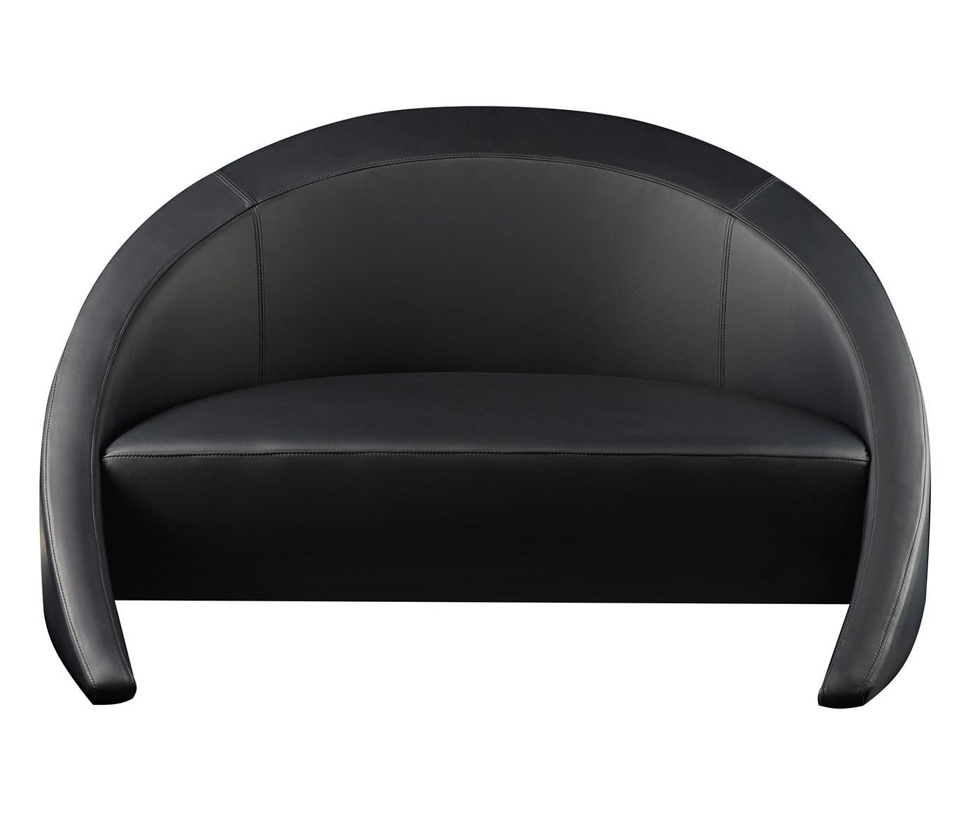 Rusty Black Sofa