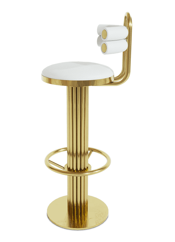 Keira Demilune Bar Stool
