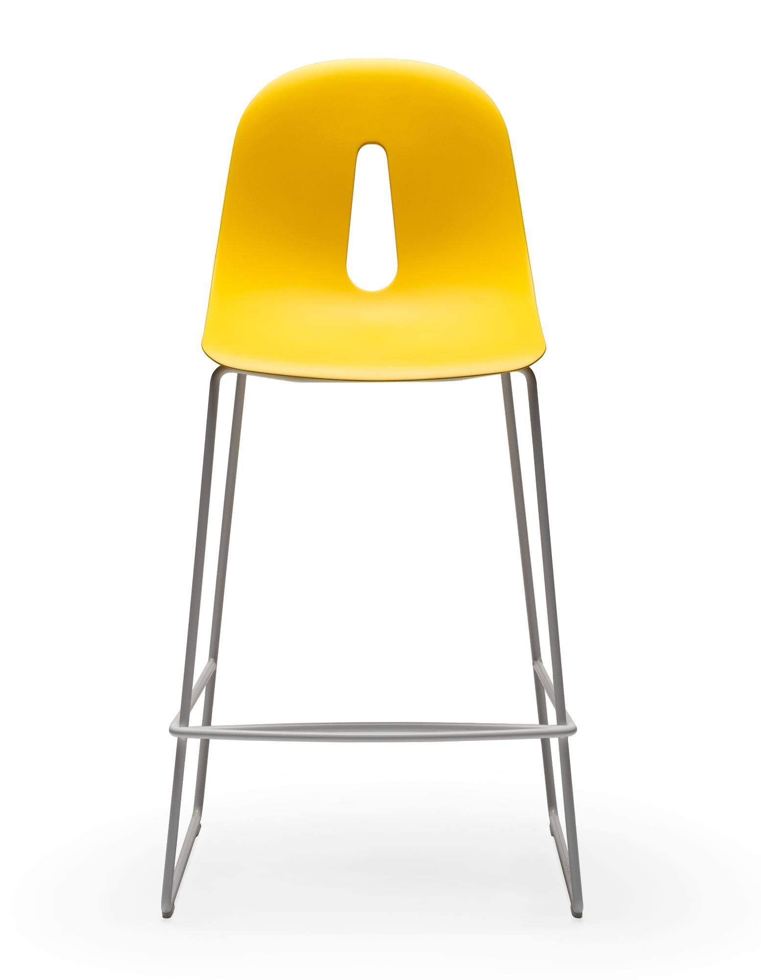 Gotham SL SG-65 Yellow Bar Stool