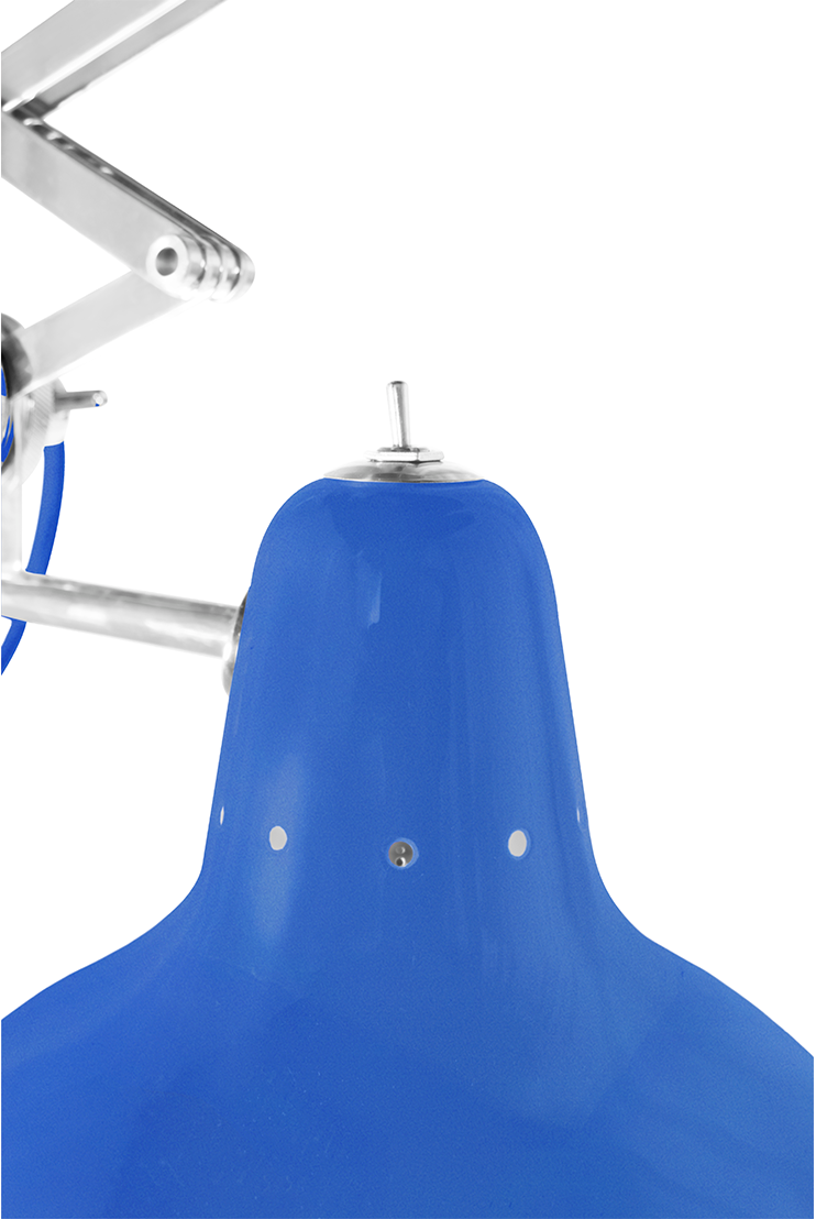 Moonbeam Glow Blue Wall Lamp