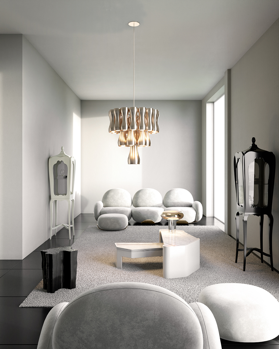 Crown Chandelier Suspension Lamp - 2