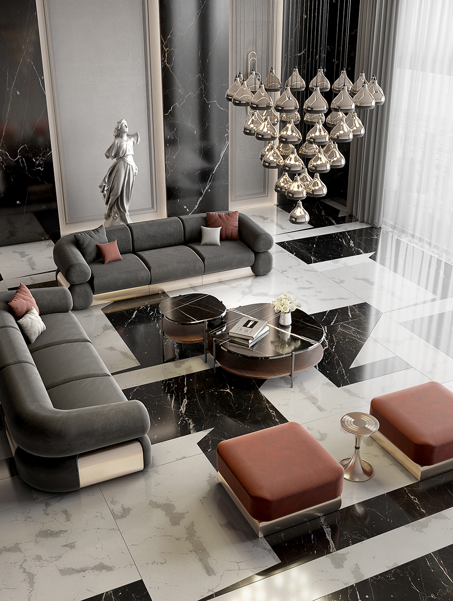 Grace 41 Chandelier Suspension Lamp - 10