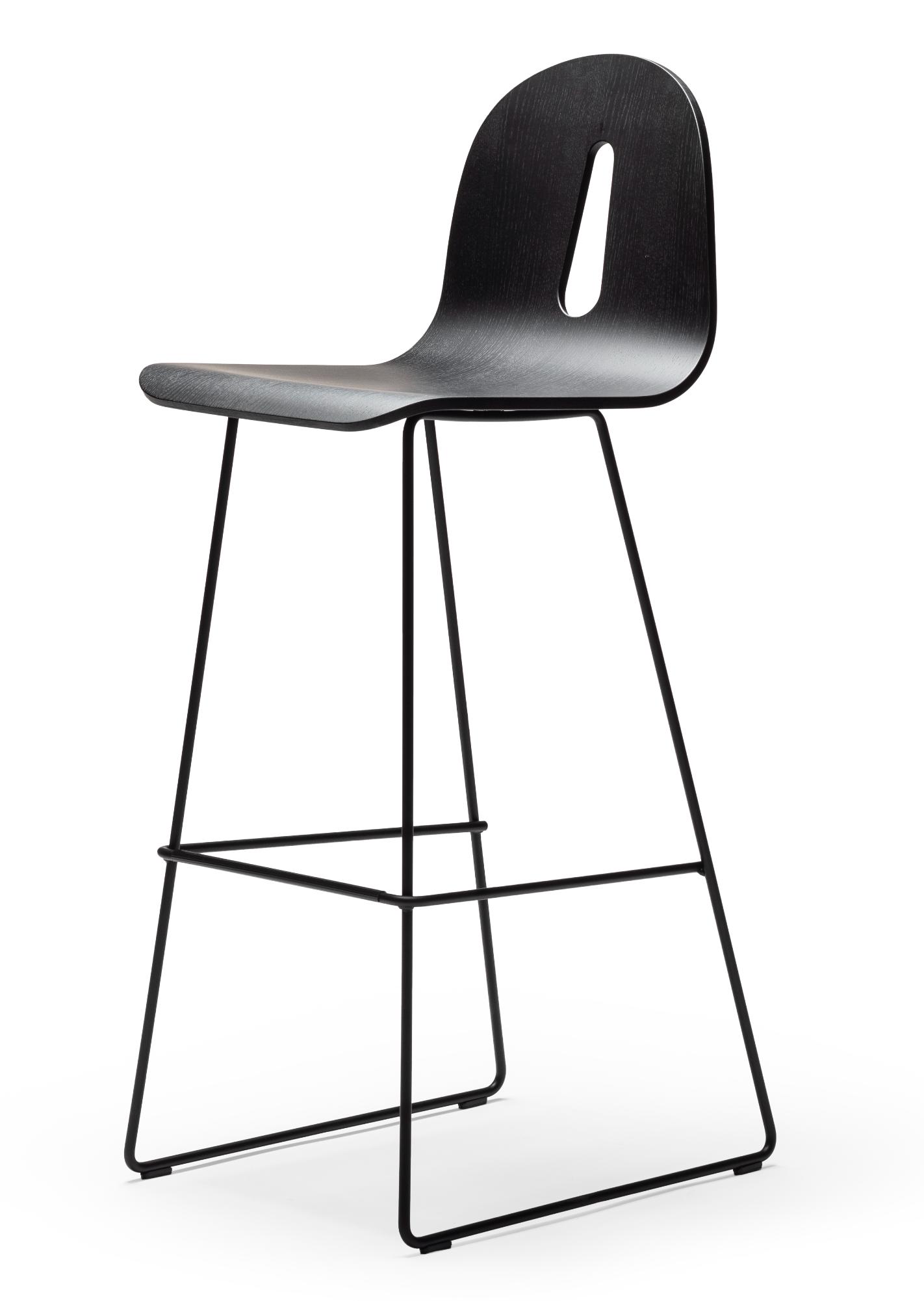 Gotham Woody SL SG-80 Black Ash Bar Stool