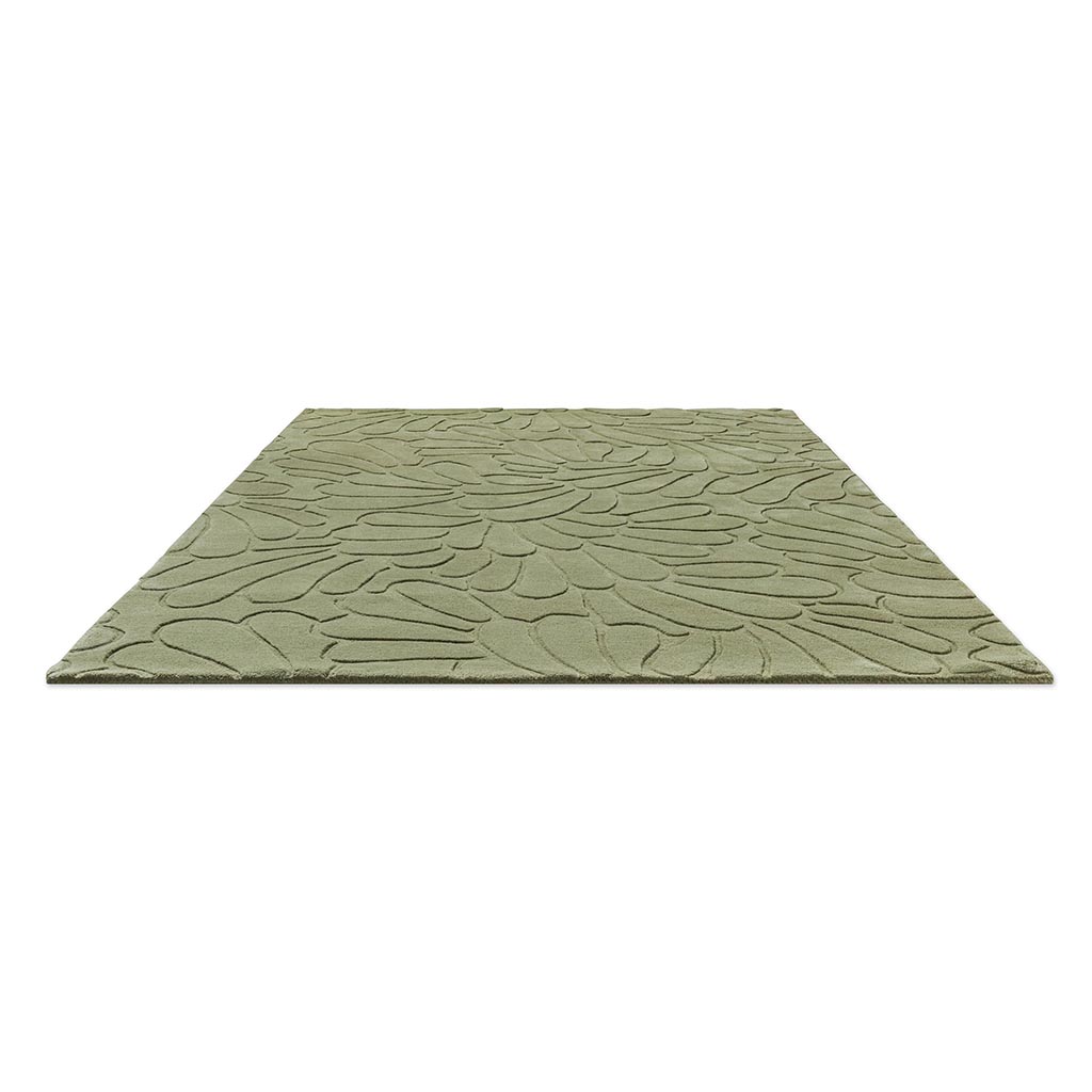 Hedgerow Green Petals Rug