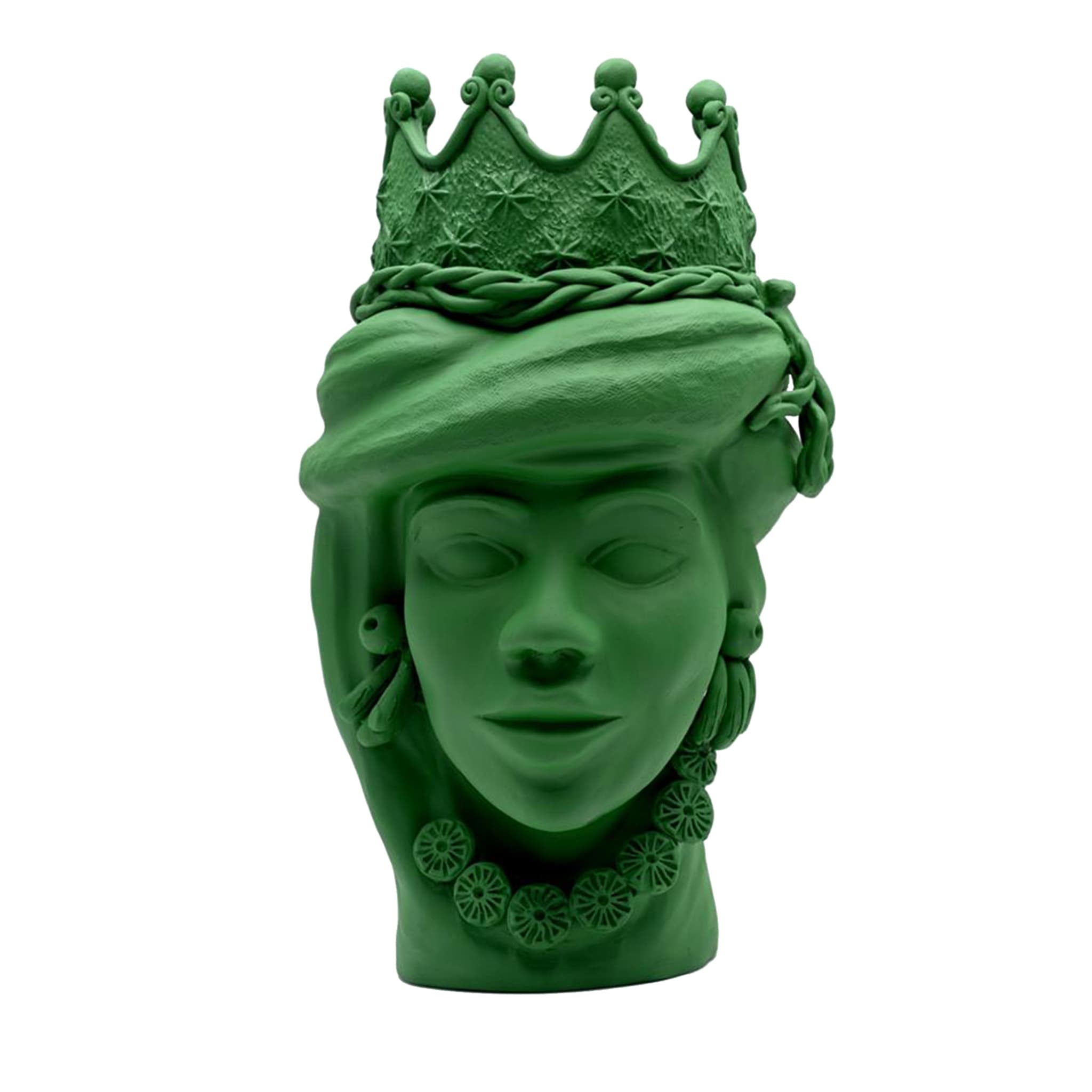 Moor's Head Green Sculpture