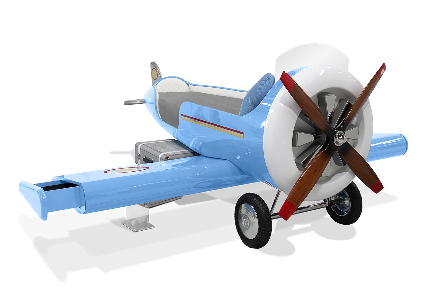 Cloud Glider Plane Bed