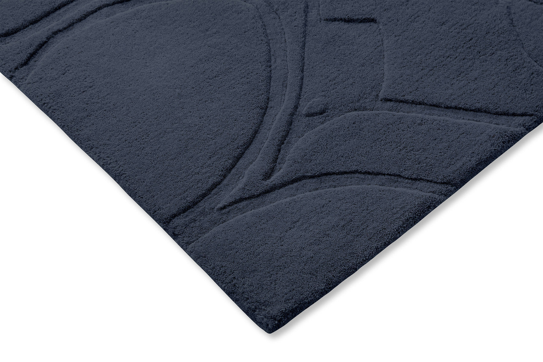 Romantic Magnolia Blue Designer Rug ☞ Size: 8' 2" x 11' 6" (250 x 350 cm)