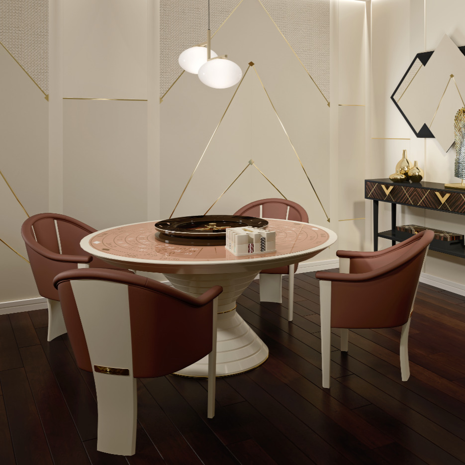 Convivium Round Roulette Table