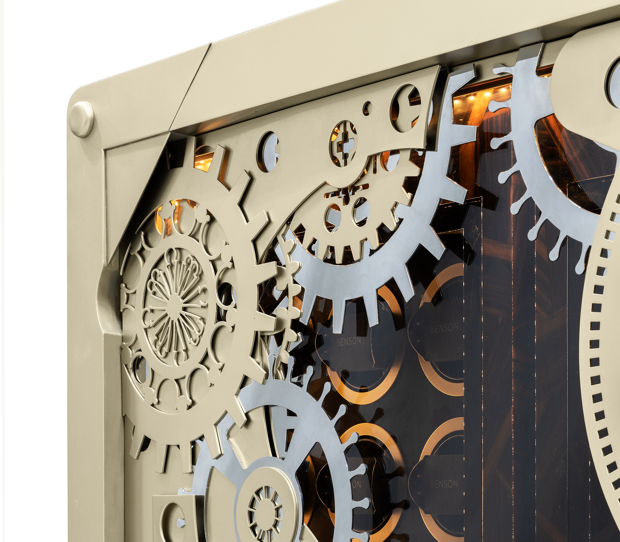 Baron Matte Champagne Safe Baron Matte Champagne Safe