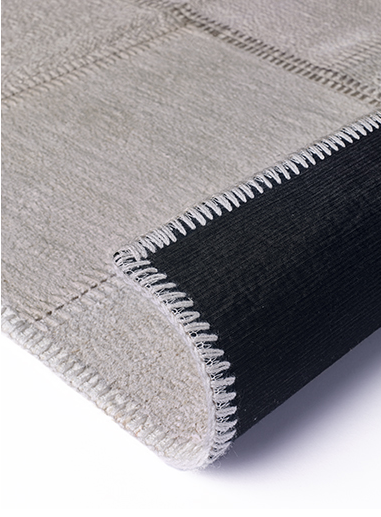 Milan Patchwork Sand Premium Rug | Size: 6' 7