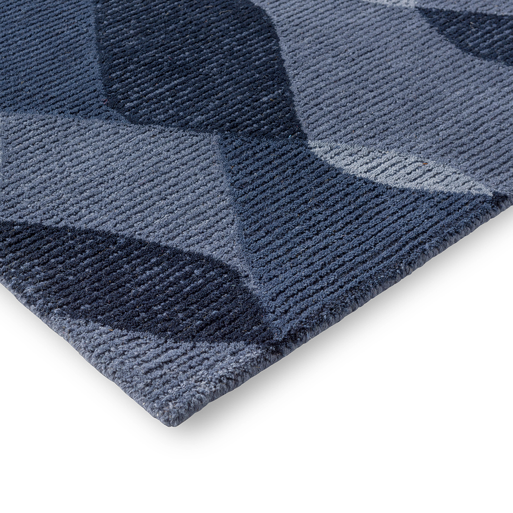 Waves Blue Rug