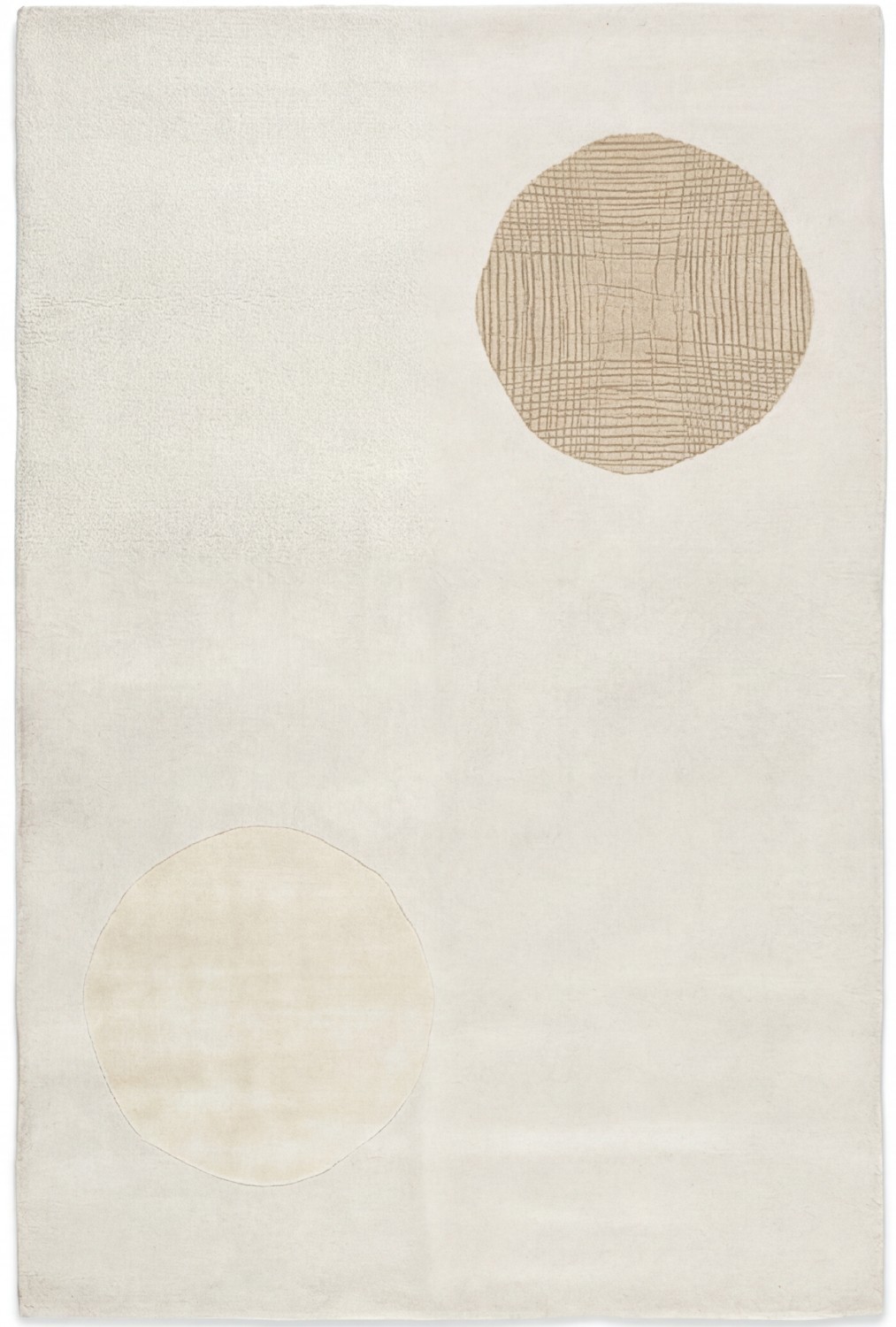 Minimal Dots Handcrafted Rug
