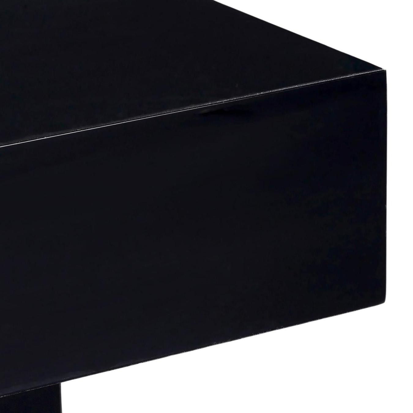 Loft Black Small Coffee Table